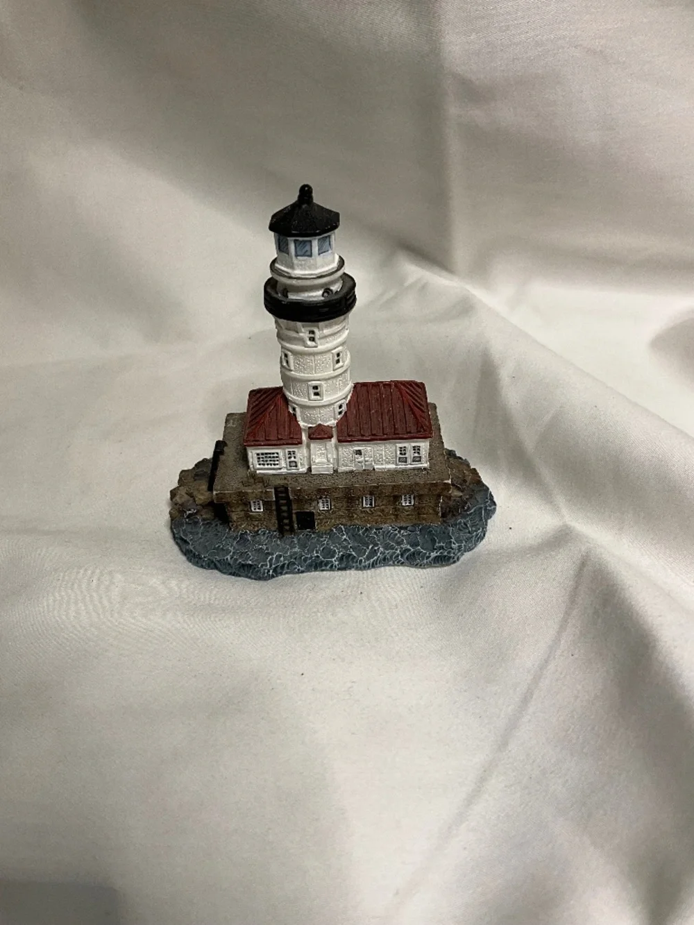 This Little Light of Mine Miniature Lighthouse Figurine Chicago Harbor Illinois